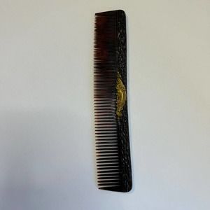 Vintage Faux Tortoise Shell Hair Comb